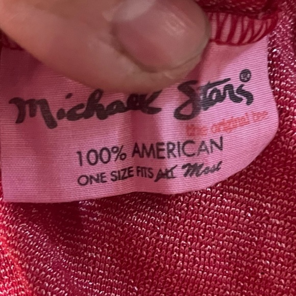 NWT Michael Stars Shiny Red Turtleneck!! - Picture 8 of 9